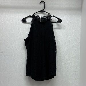 Amazon Women's Black Lace Blouse